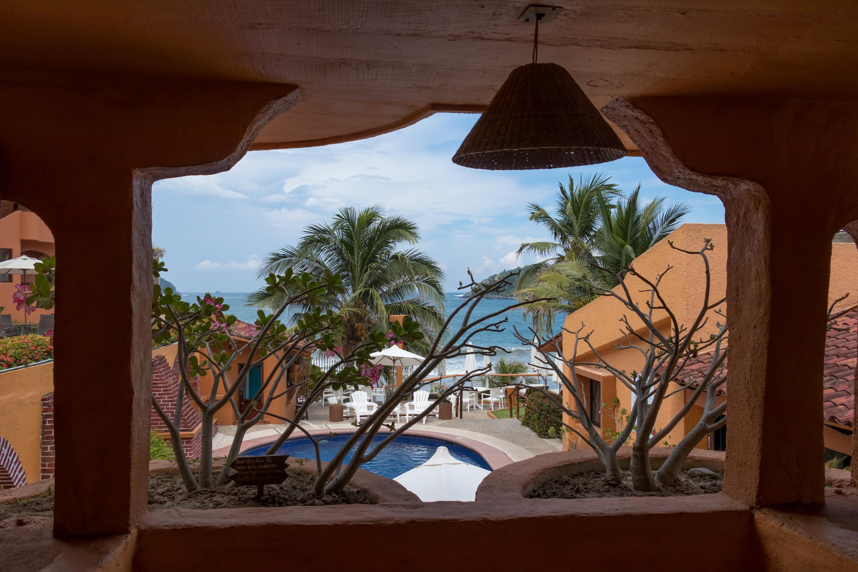 Villas Miramar Zihuatanejo Bagian luar foto