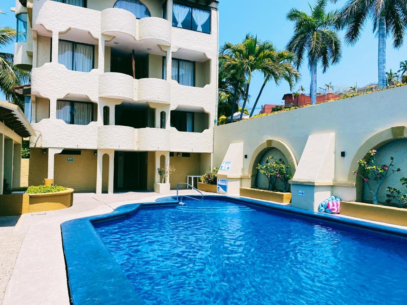 Villas Miramar Zihuatanejo Bagian luar foto
